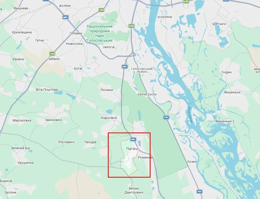 ДТП сталась поблизу села Підгірці Київської області.