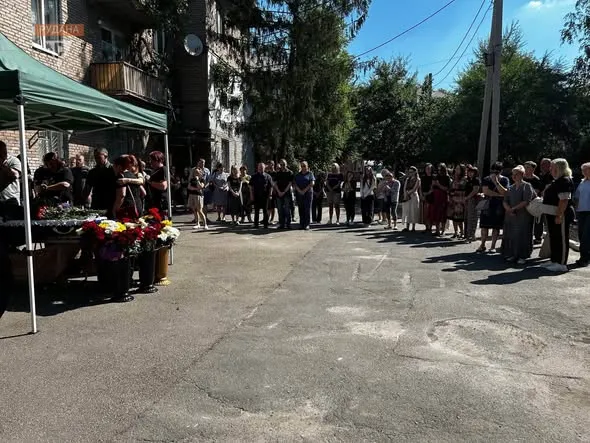 Прощання з 18-річним Кирилом.