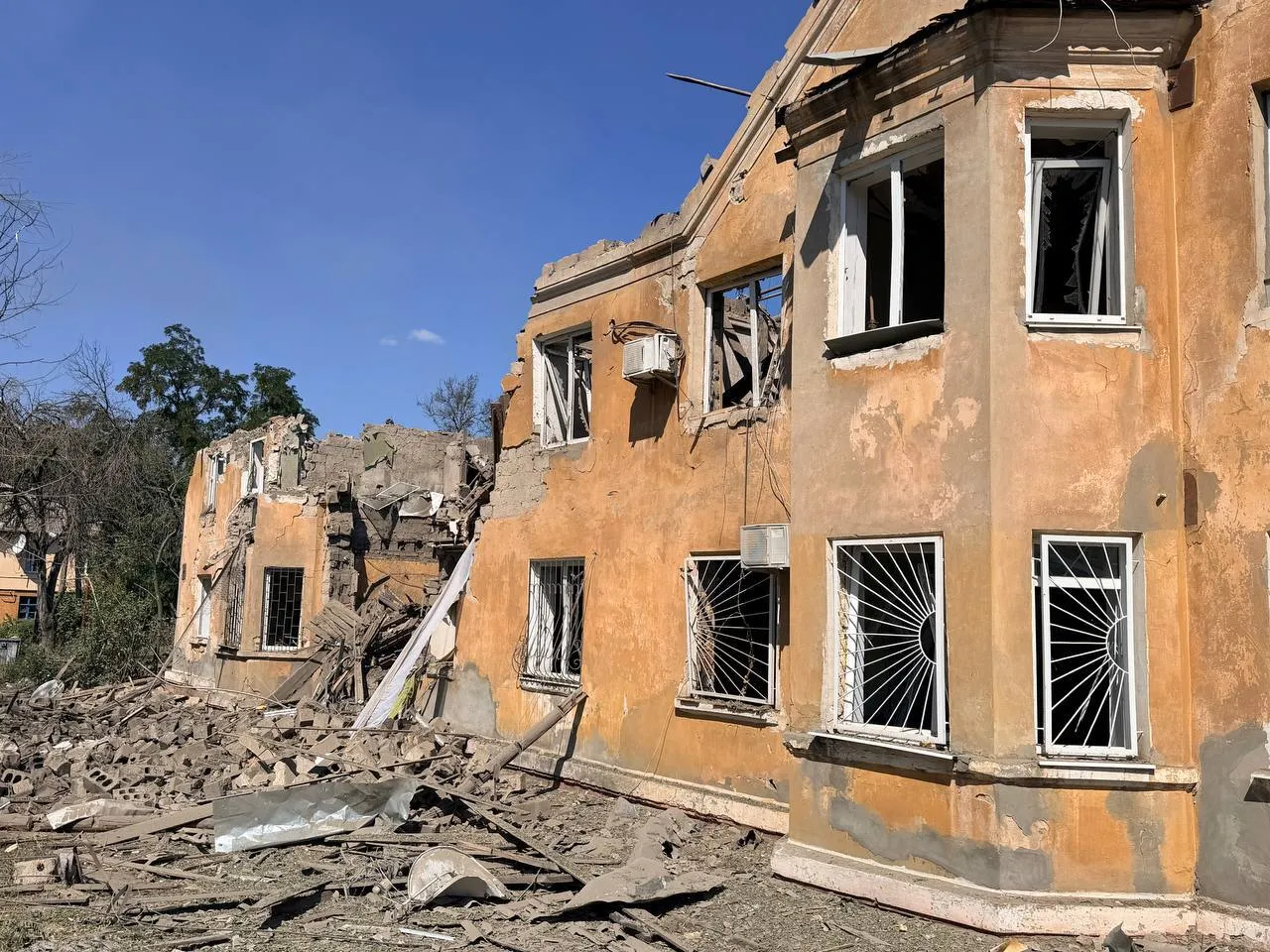 Краматорськ після обстрілу