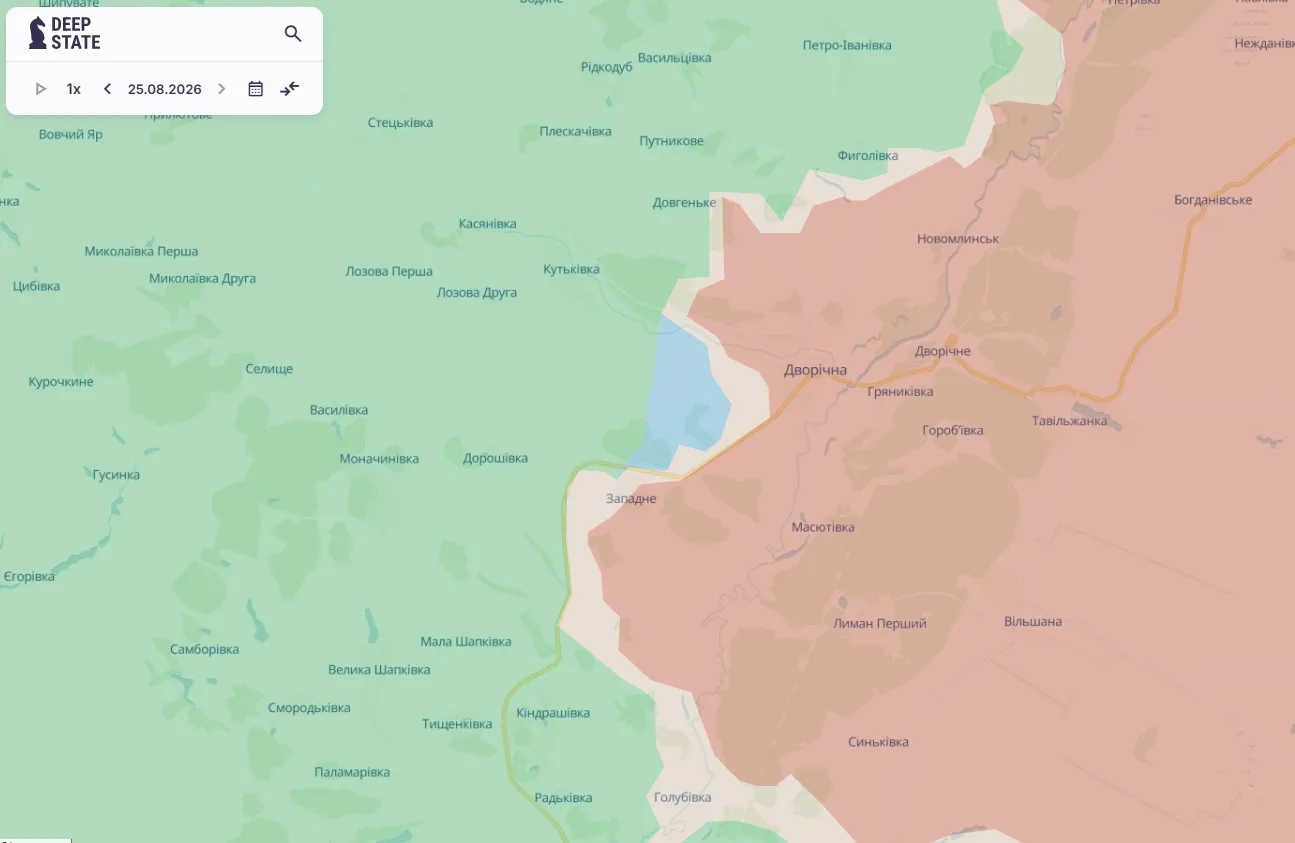 Сили Оборони України відновили контроль поблизу Западного