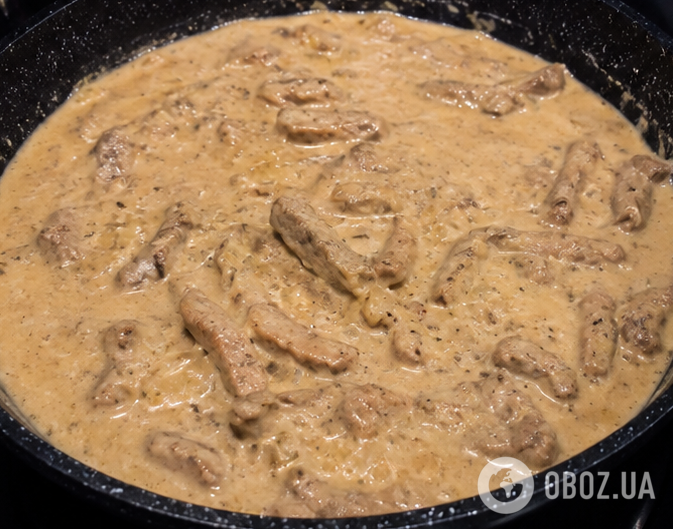 Тушим мясо