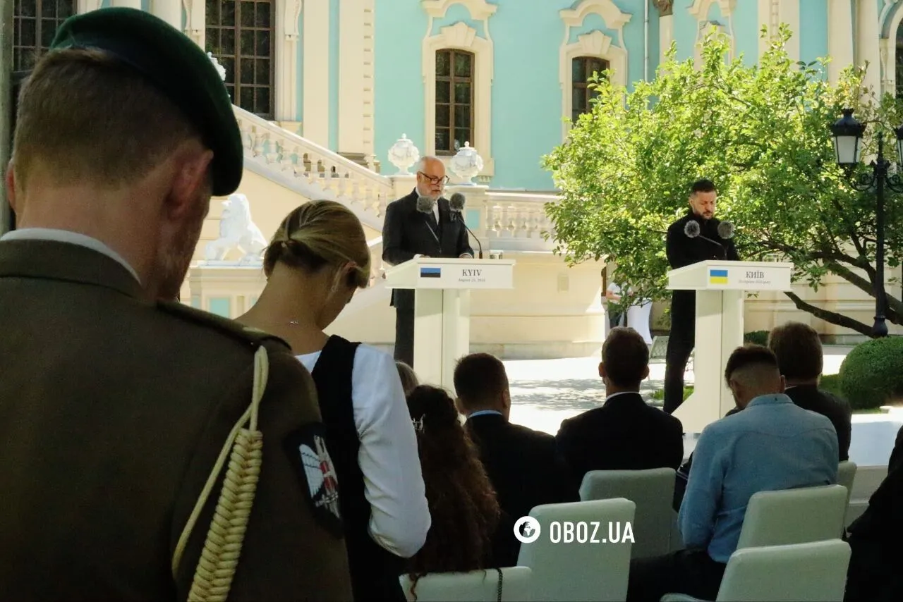 Останній візит діючого президента Естонії до України.