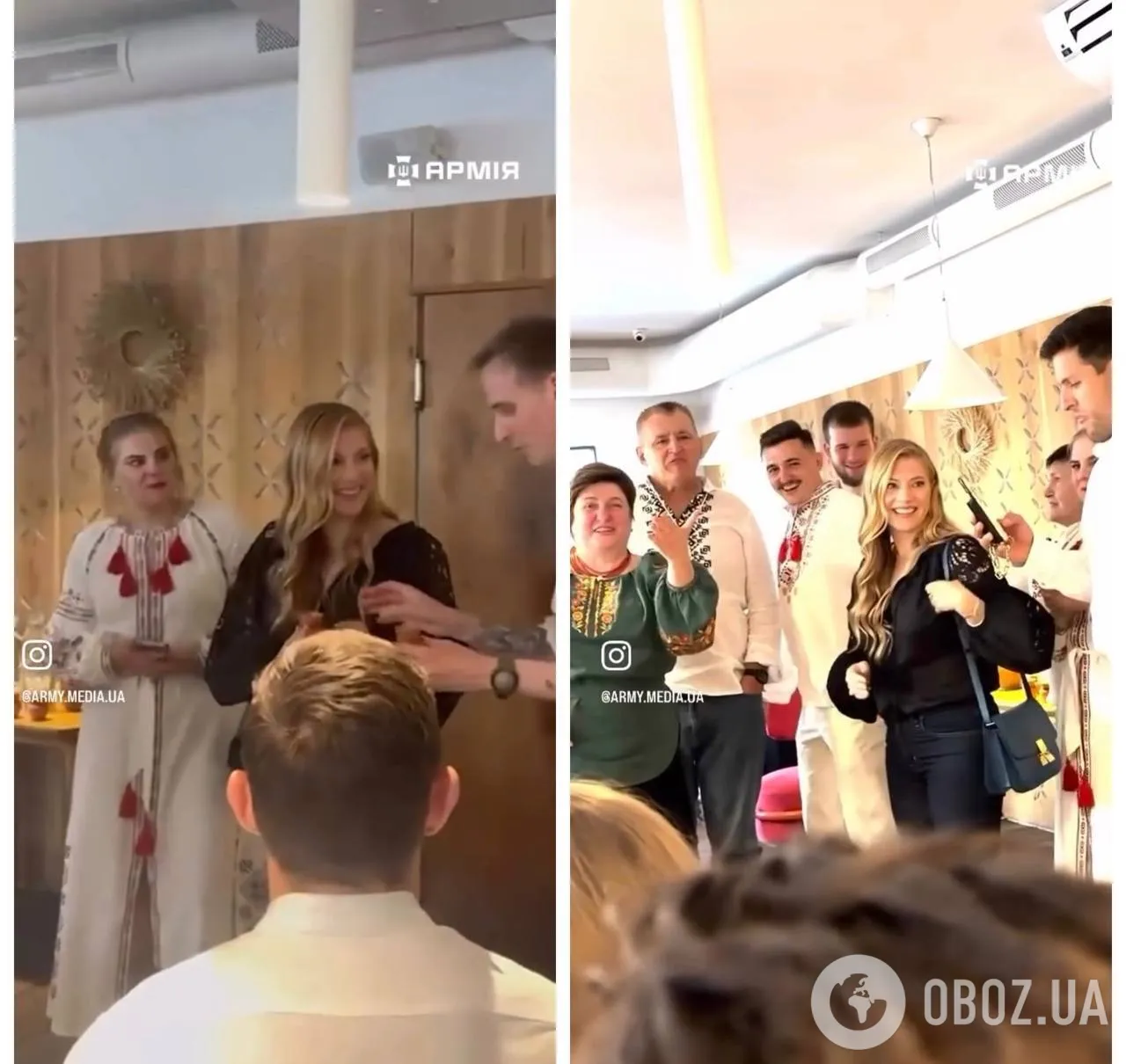 Кэтрин Винник считает честью возможность побывать на свадьбе украинского воина