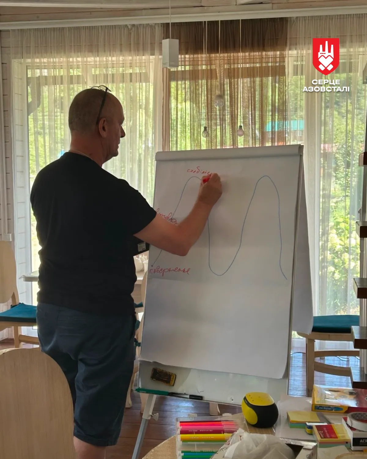 "Серце Азовсталі" провело ретрит із посттравматичного зростання для родин, які очікують повернення близьких із полону