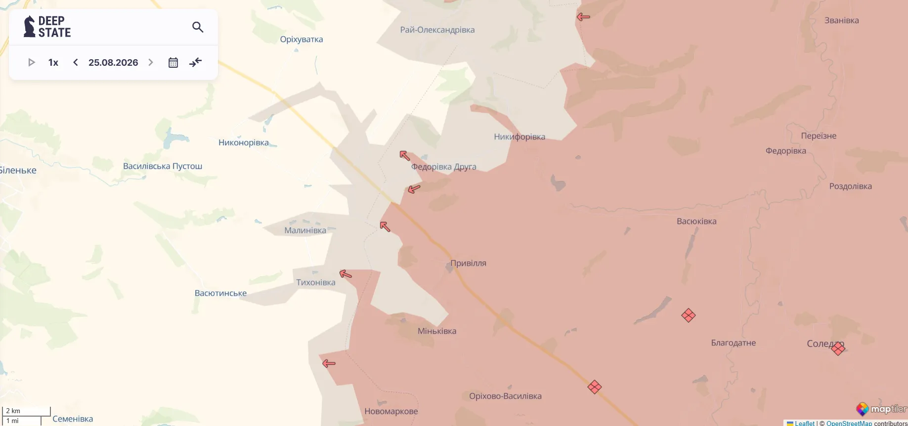 Краматорское направление.