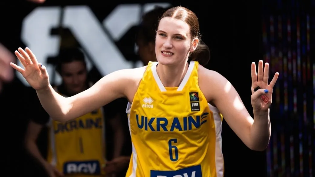 Екатерина Коваль в сборной Украины.