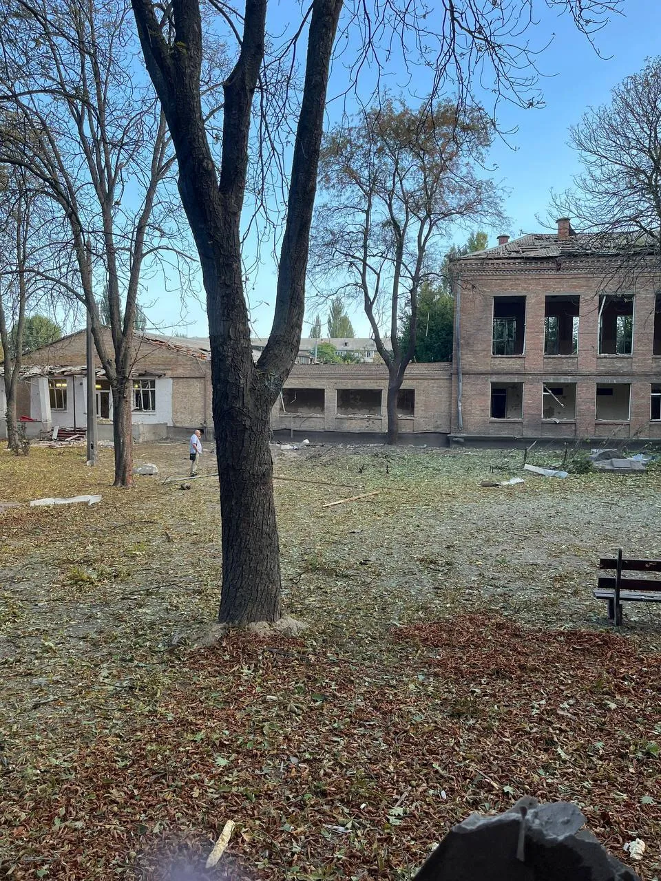 Наслідки терористичного удару по Києву.