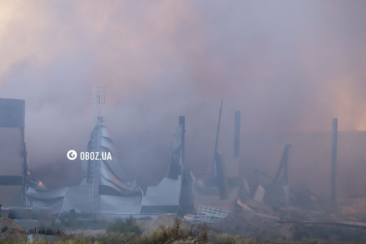 Наслідки терористичної атаки РФ по Київщині.