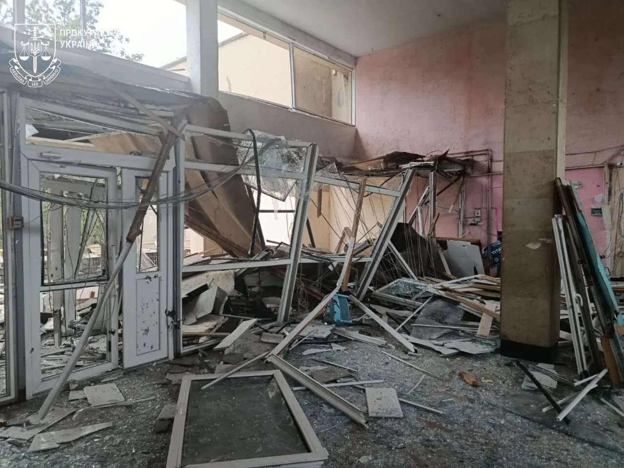Пошкодження після обстрілу