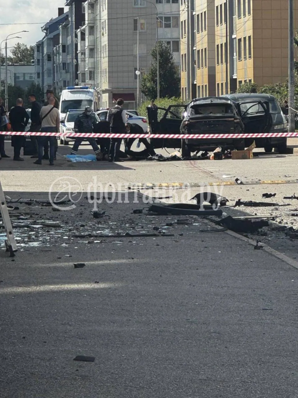 Место взрыва