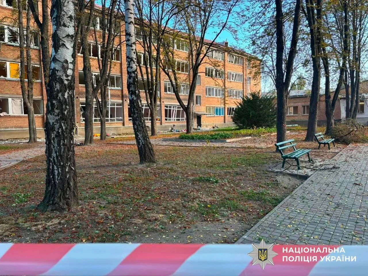 Поліція зафіксувала наслідки терористичної атаки РФ.