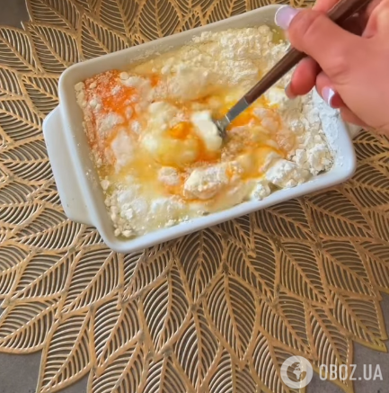 Хорошо перемешиваем