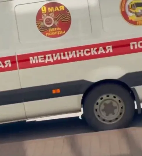 Жену военного увезла скорая