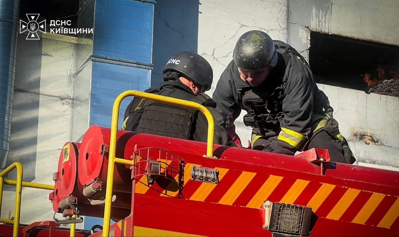 Ликвидация последствий вражеских ударов в Киевской области