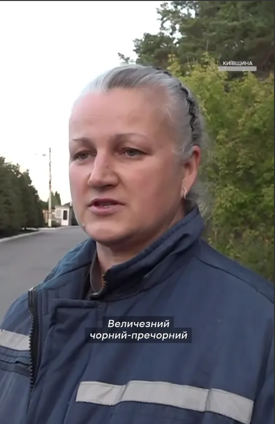 Очевидица рассказала о первых минутах после российской атаки на Киевскую область.