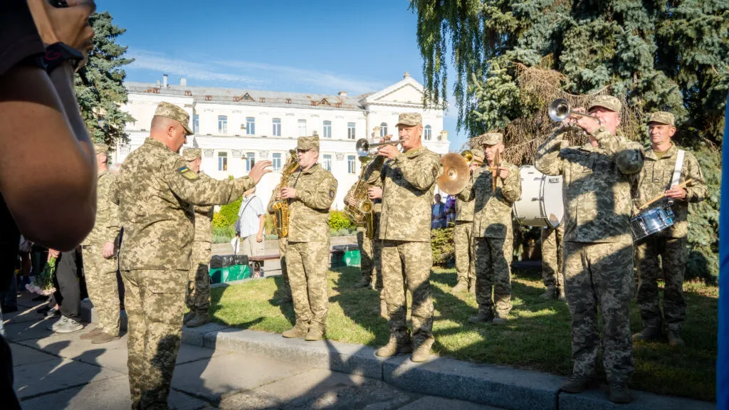 В Житомире почтили память павших защитников.