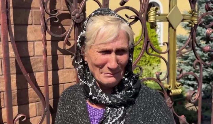 Тетя погибшей Нина.