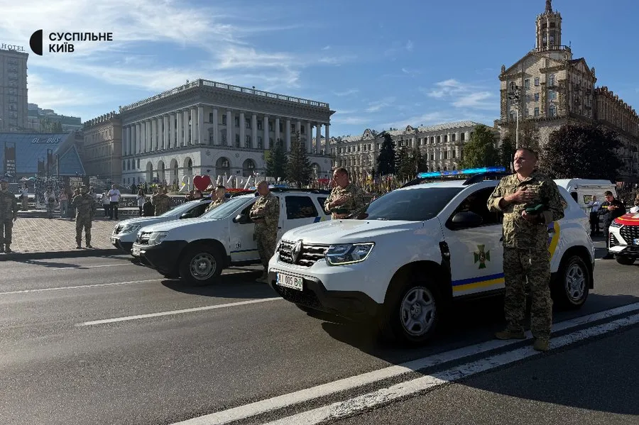 Минута молчания в Киеве 29 августа.
