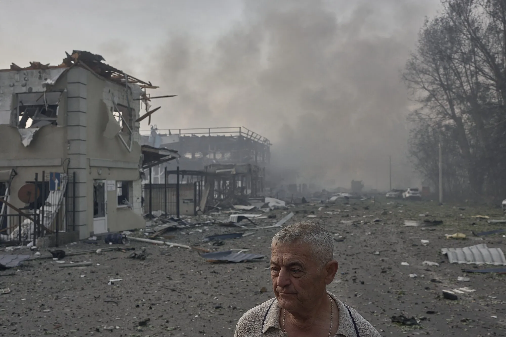Последствия детонации боеприпасов вблизи села Мила.