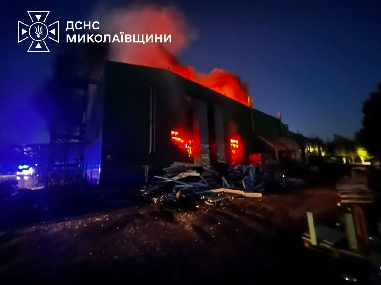 Россия атаковала Николаевскую область