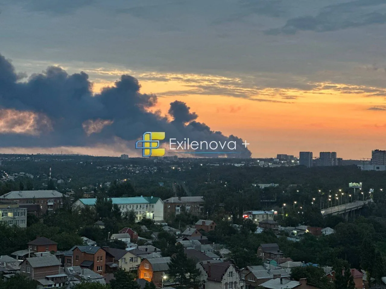 Пожар в Ростове