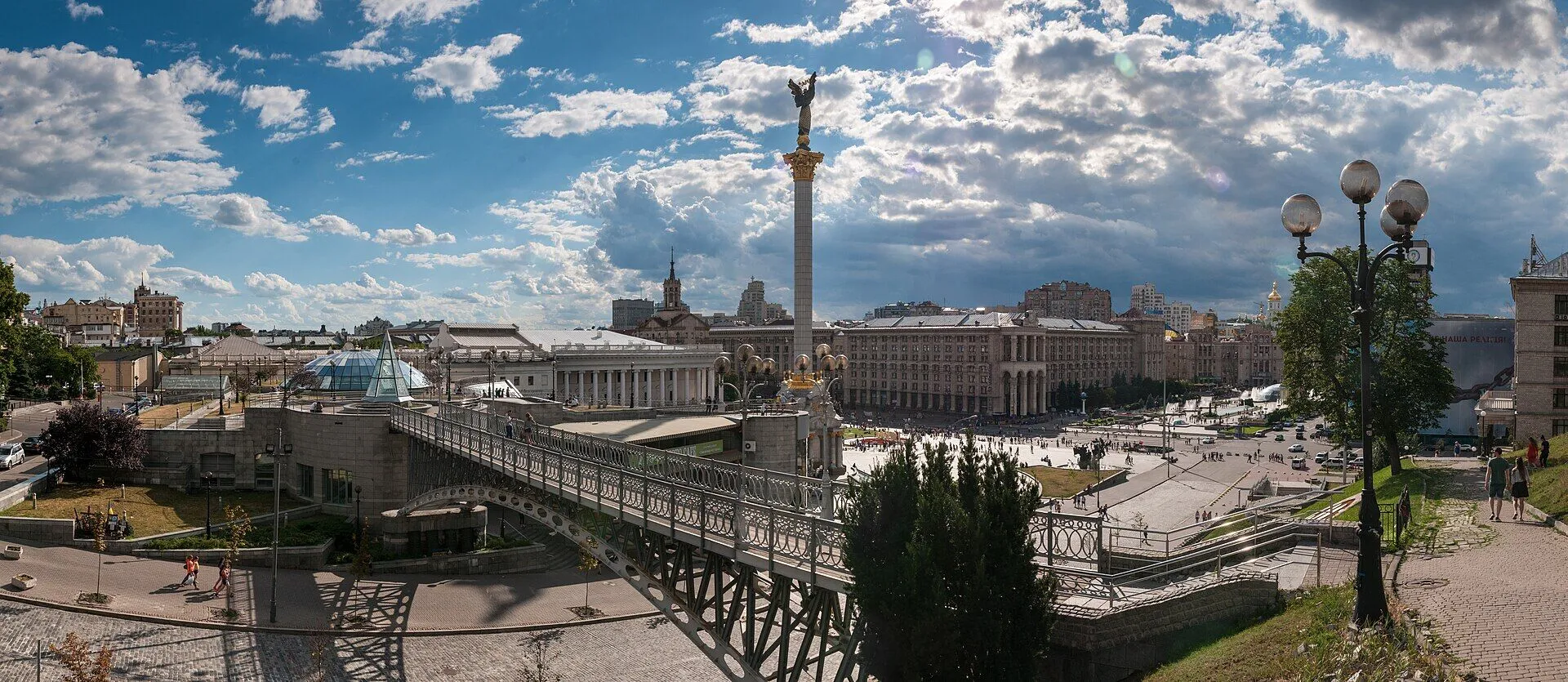 Центр Киева. Современная фотография.