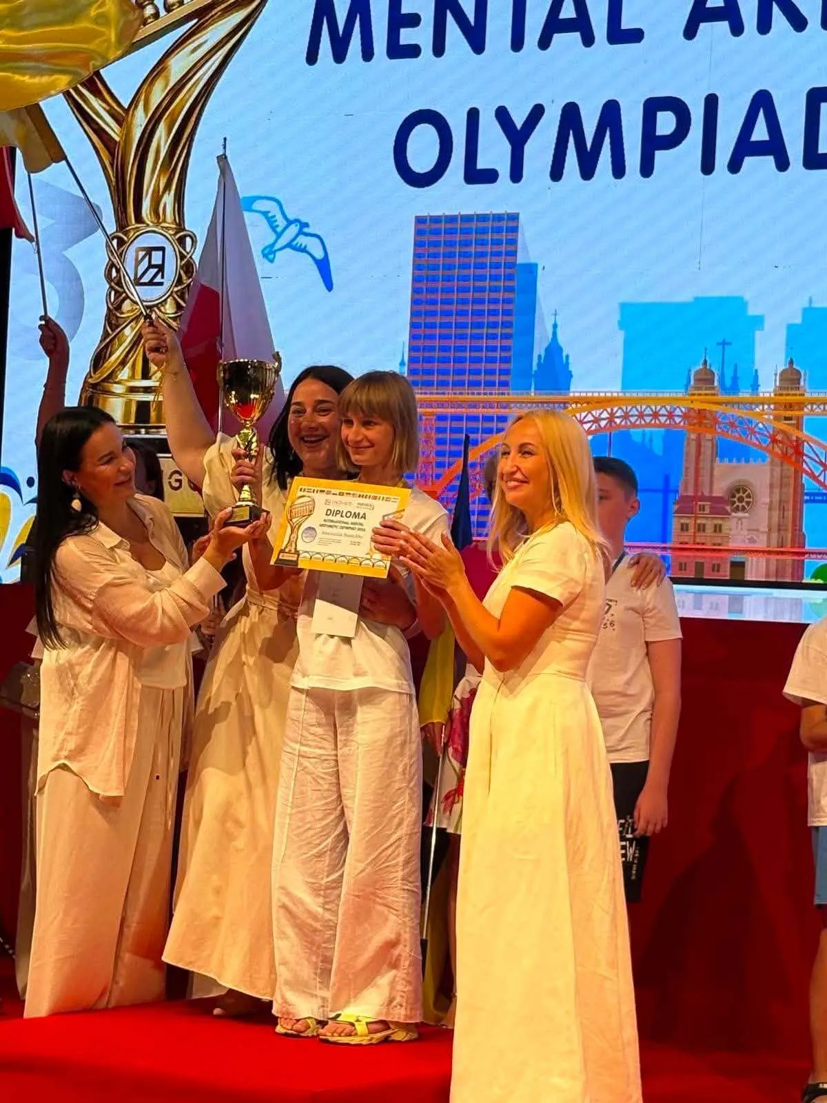 Анастасія Бунечко здобула перше місце на Міжнародній олімпіаді з ментальної арифметики