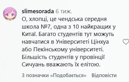 Сеть поразила школа в Китае