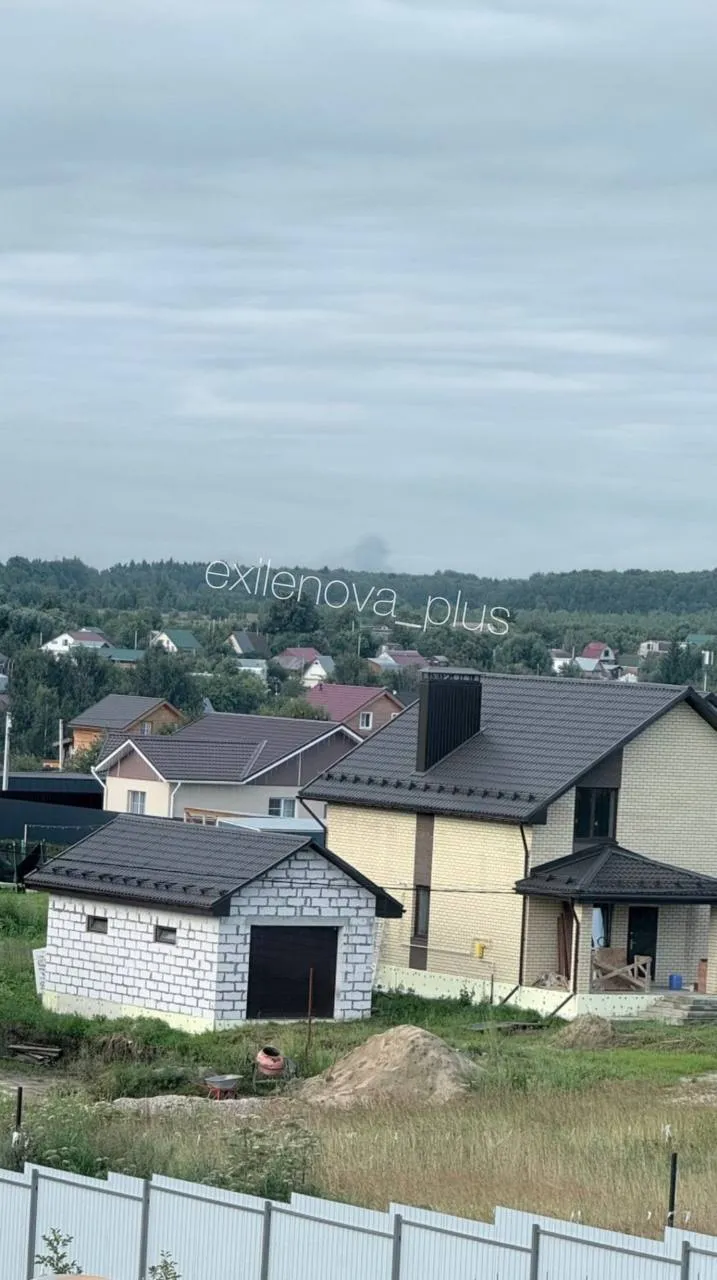 У розпал атаки дронів над хабом Wildberries у Володимирській області з'явився дим