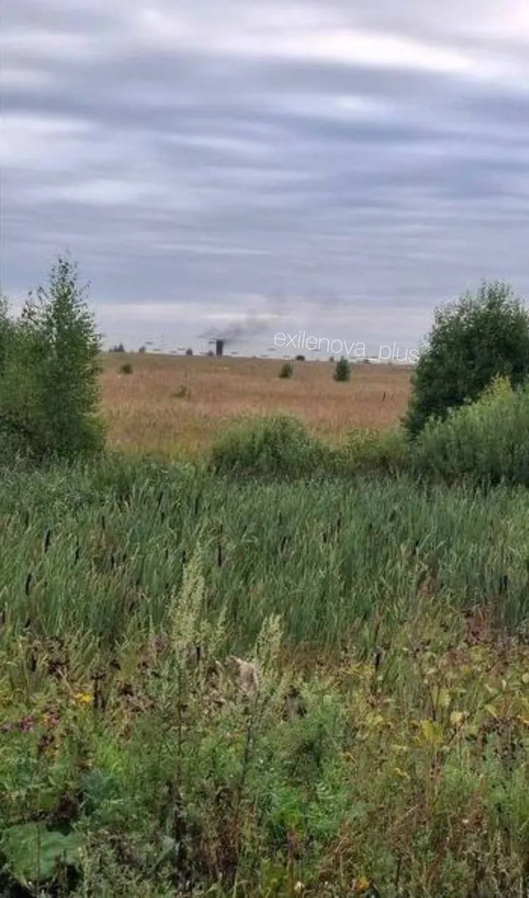 У розпал атаки дронів над хабом Wildberries у Володимирській області з'явився дим