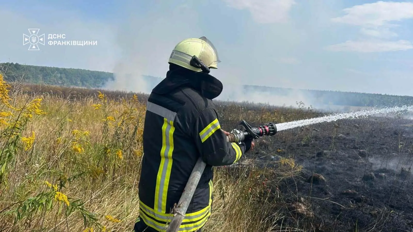 Пожежа на Івано-Франківщині.