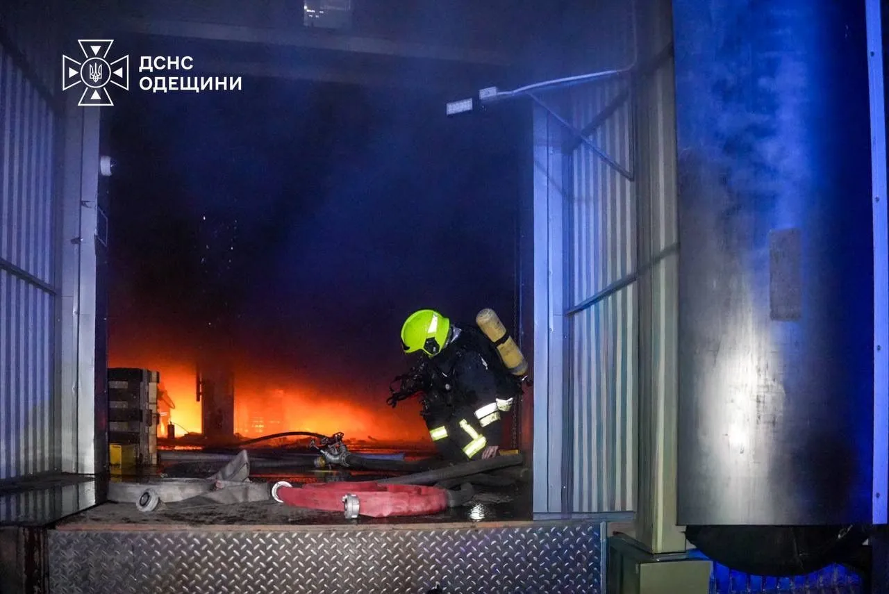 Последствия российской атаки в Одесской области