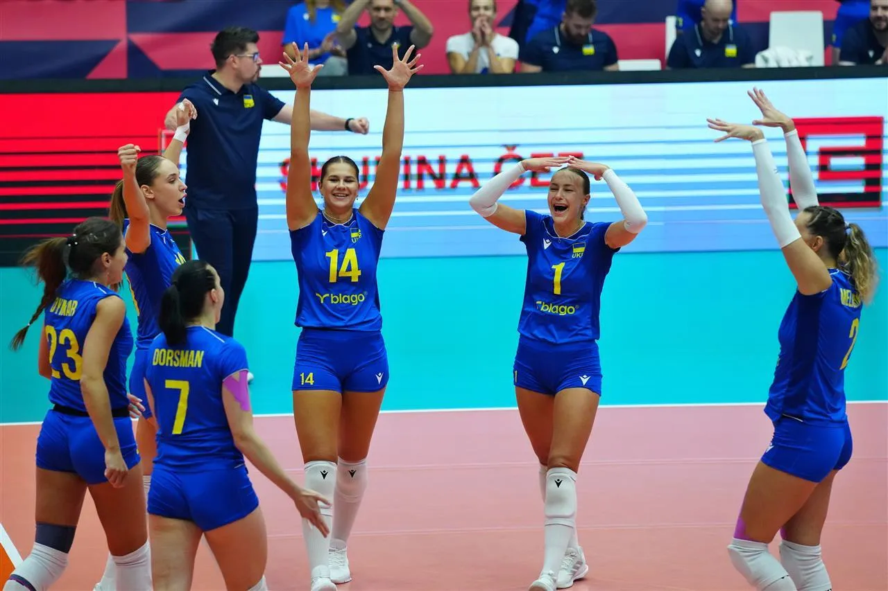 Збірна України з волейболу.