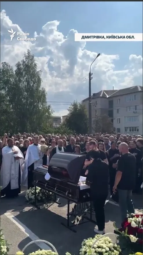 На Киевщине простились с главой Дмитровской громады Тарасом Дидичем