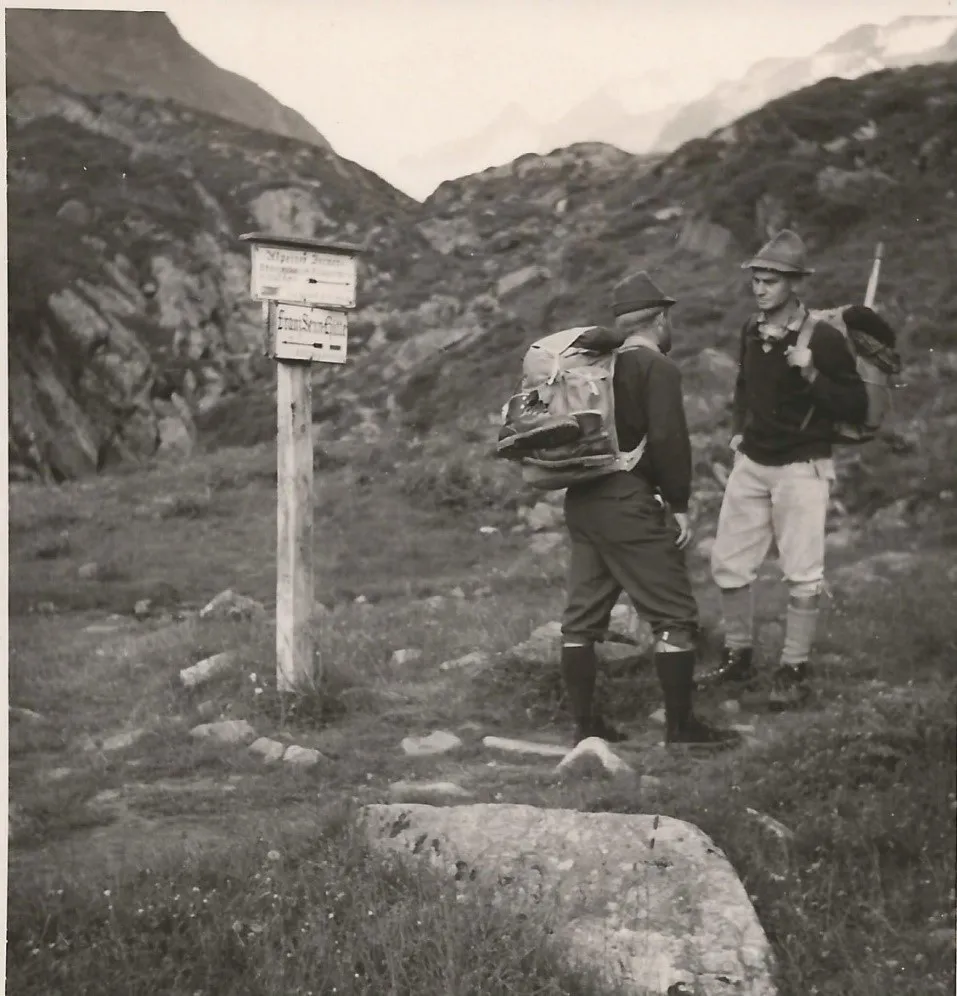 Фотография альпиниста.