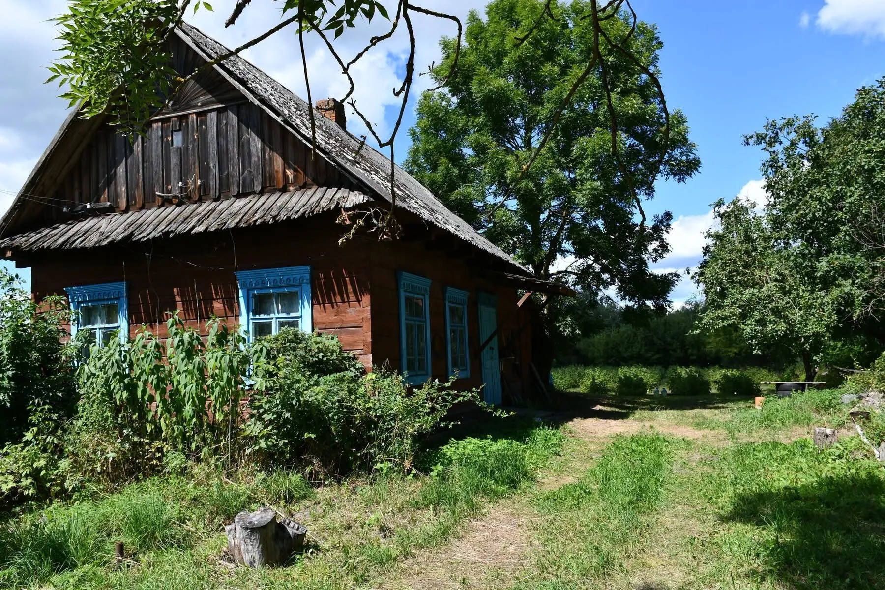 Деревенский дом.