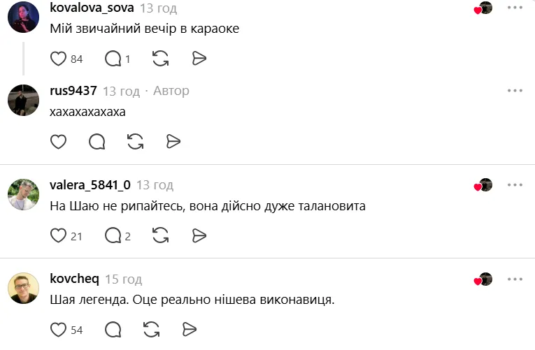 Реакція мережі.