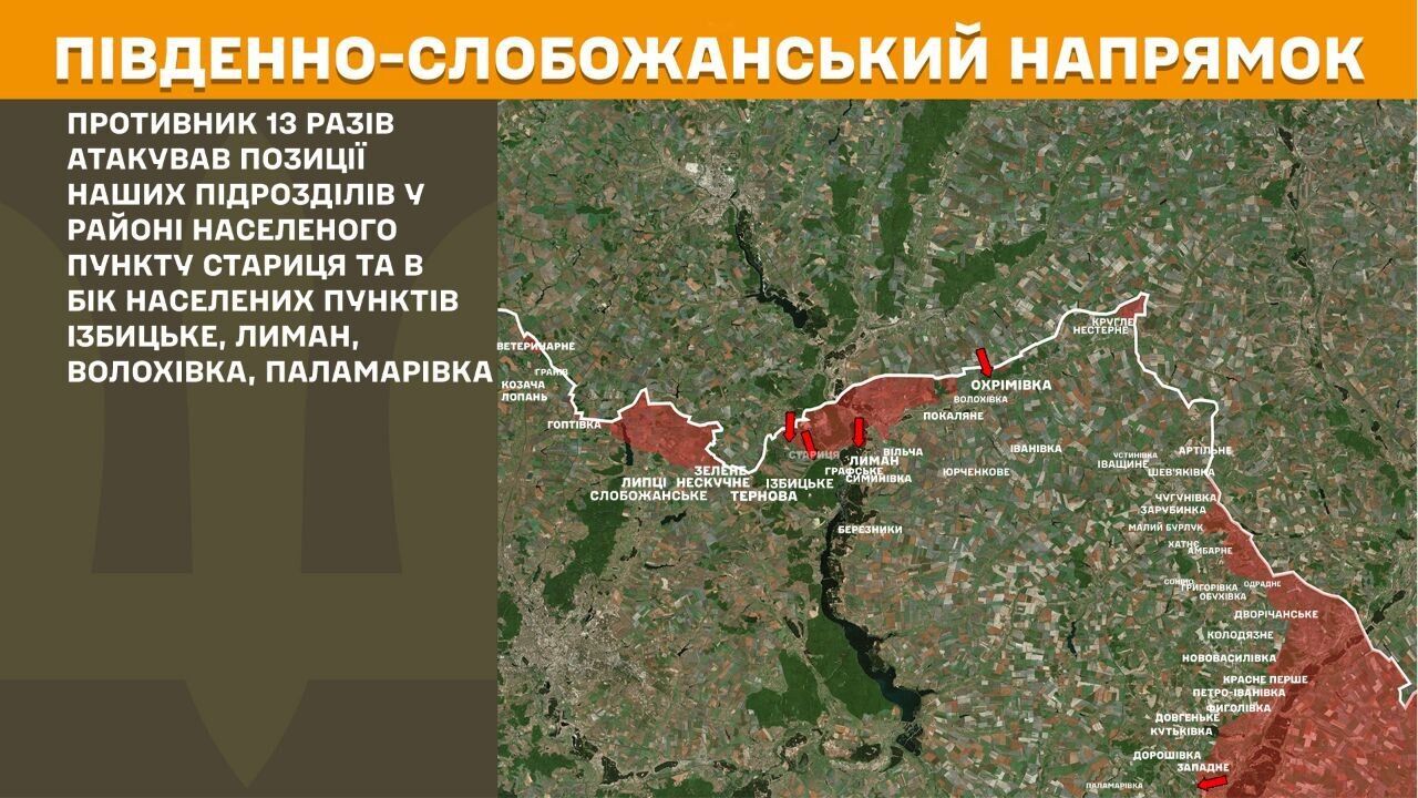 Південно-Слобожанський напрямок.
