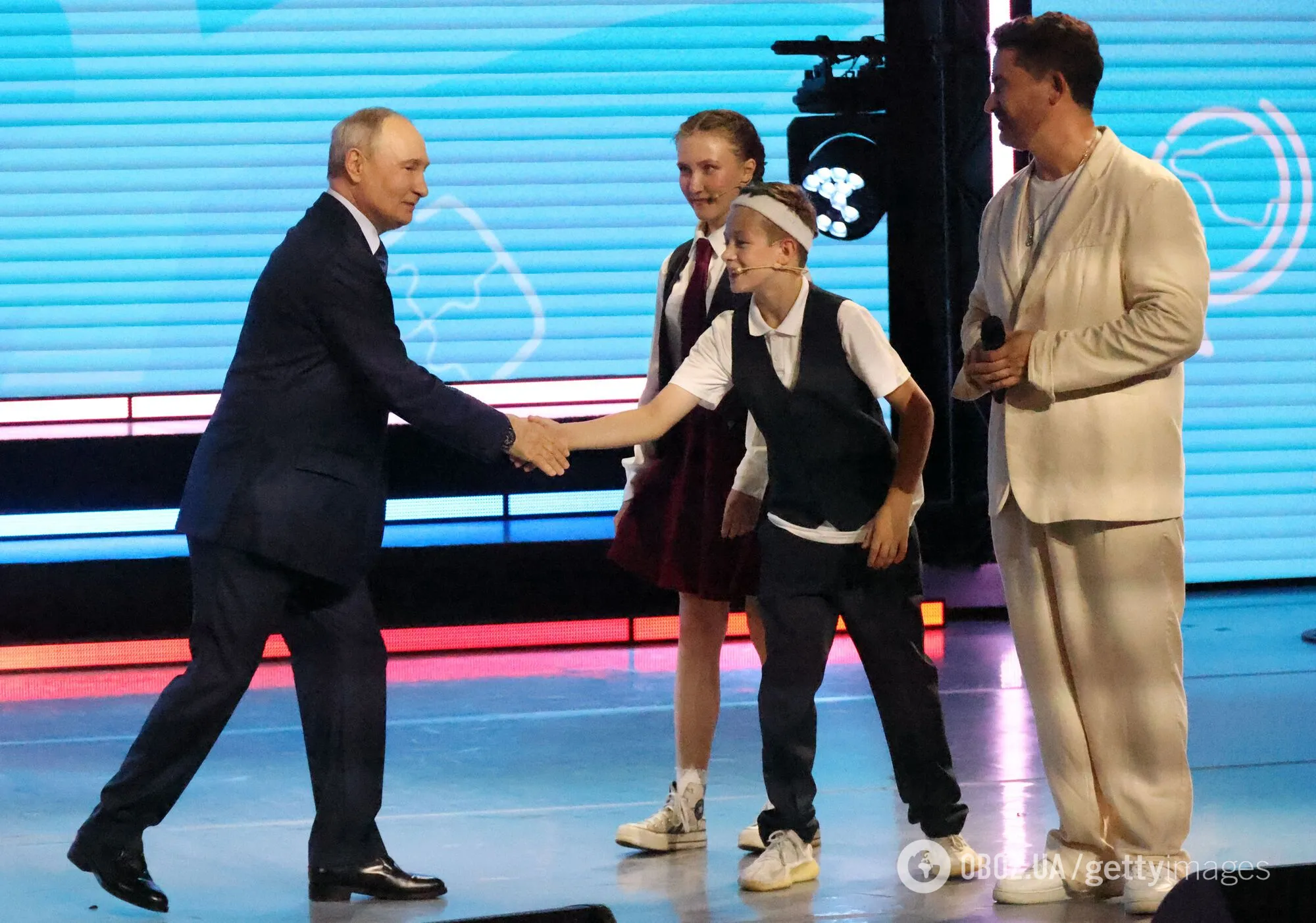 Путін на фіналі всеросійського конкурсу «Велика перерва»