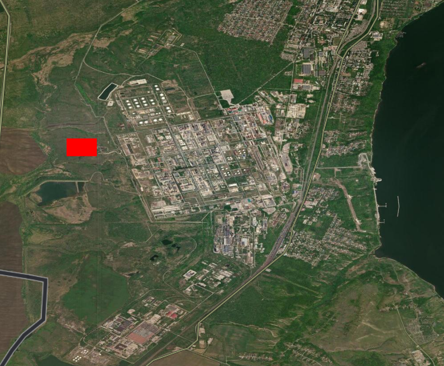 Пожар в районе НПЗ