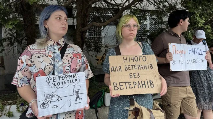 Учасники акції в Ужгороді