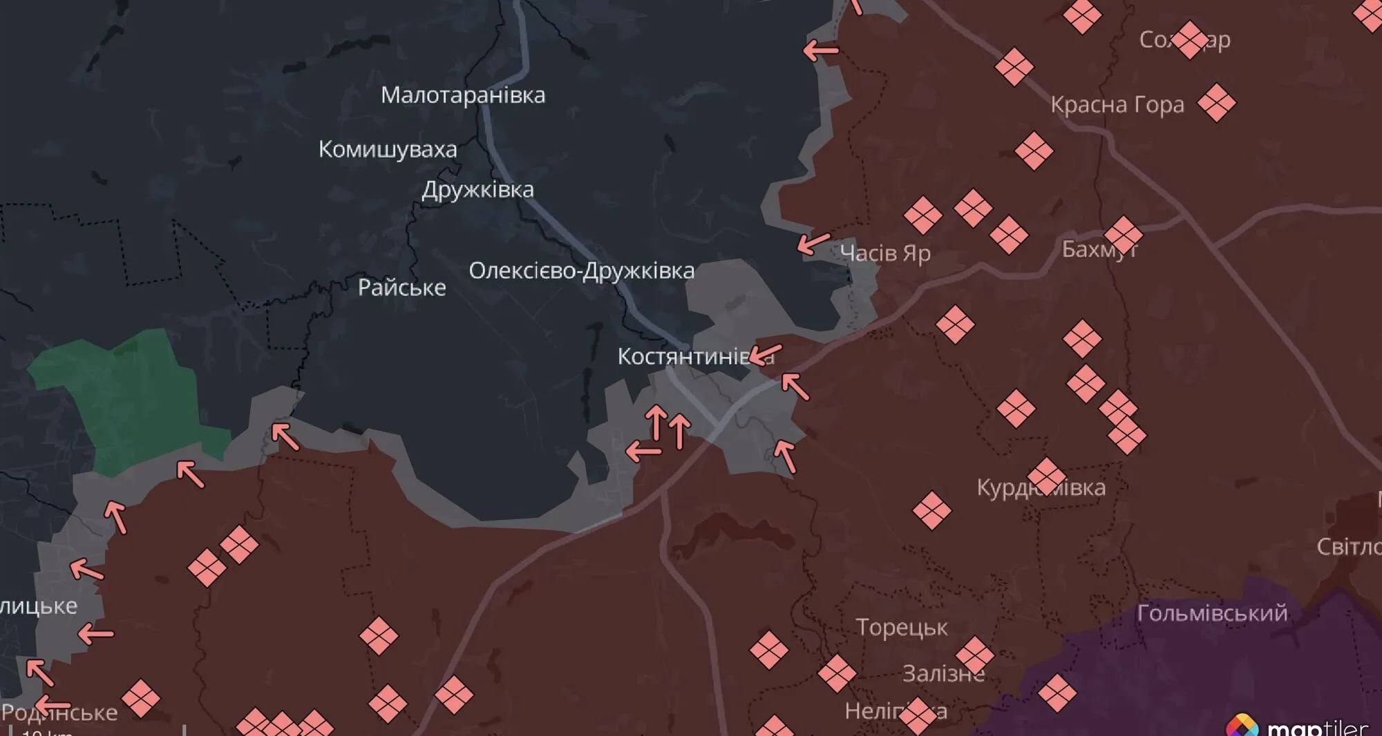 Костянтинівський напрямок.