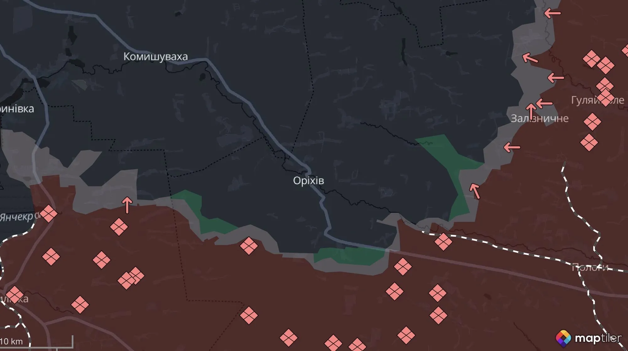 Оріхівський напрямок.