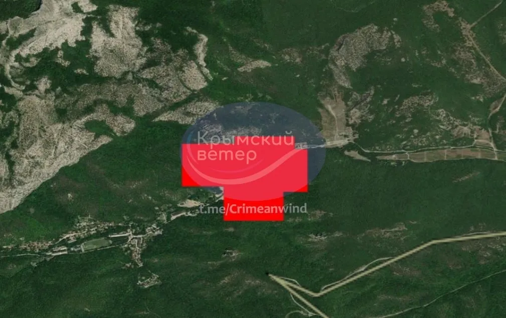 Пожежу видно із супутників