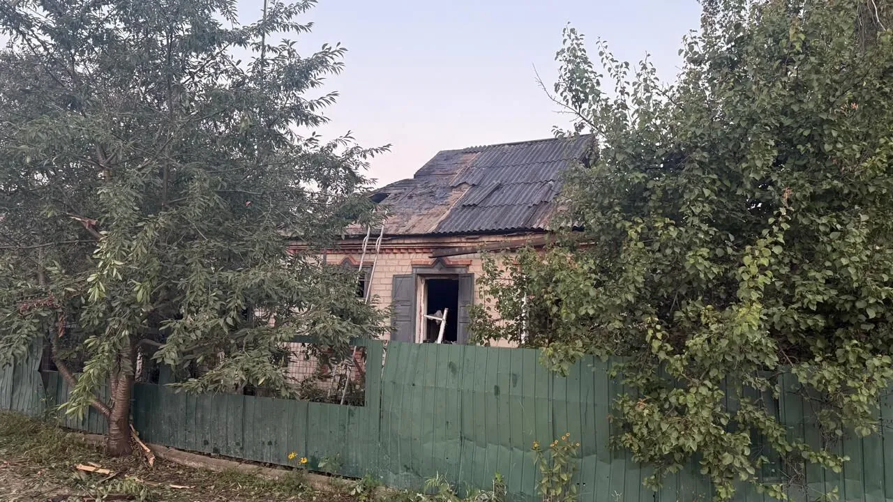 Враг атаковал частные дома