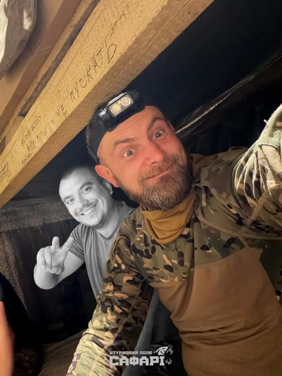 Николай Цидуляк во время службы.
