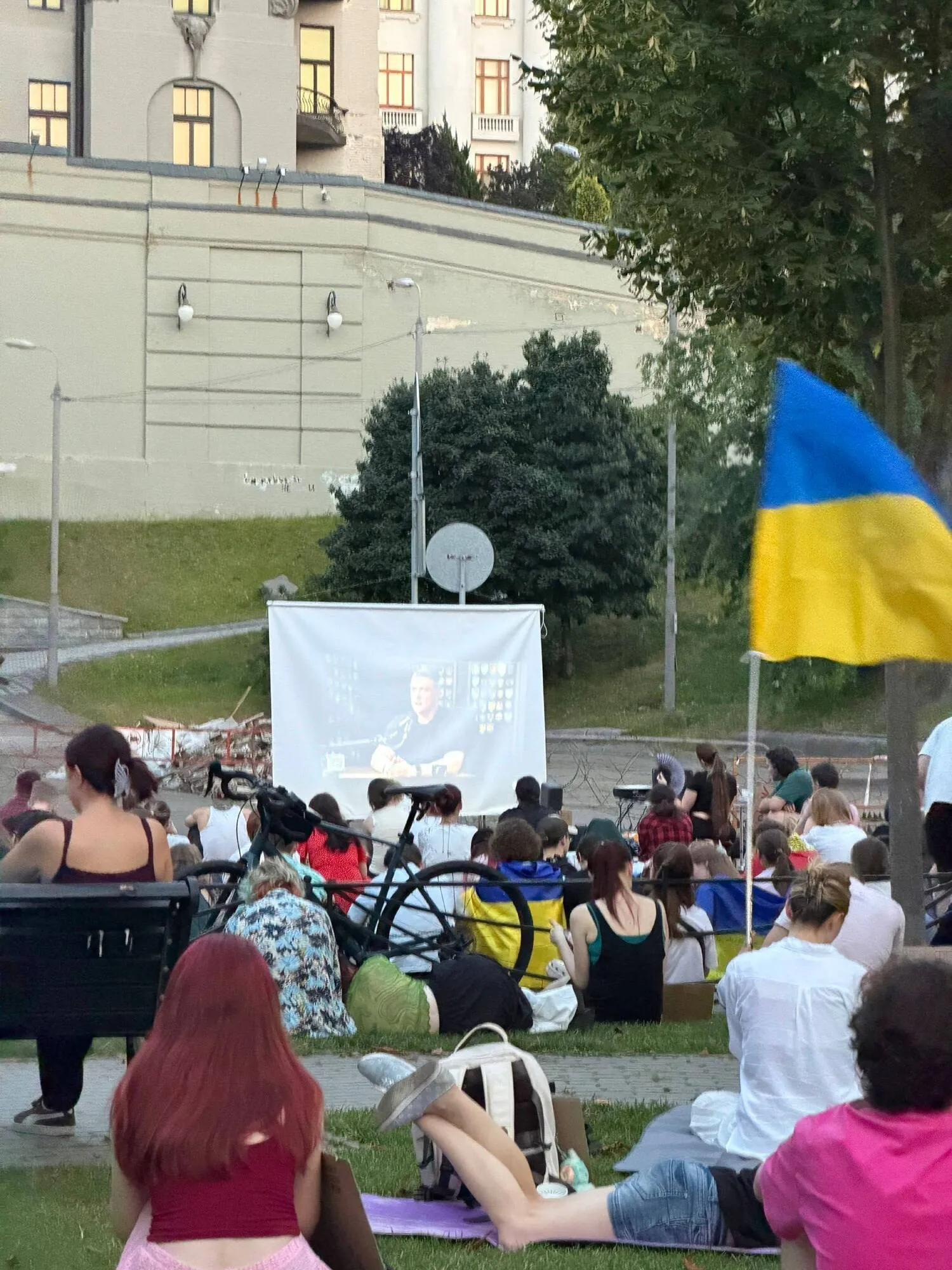Митинг в поддержку Федорова в Киеве