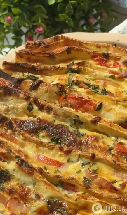 Готовый пирог