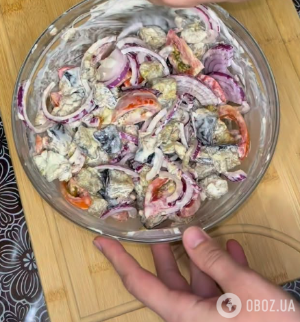Готовый салат