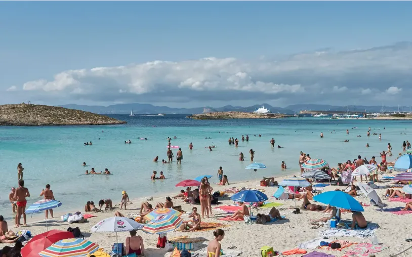 Platja Illetes.